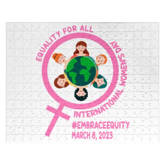 International Women's Day: Equality for Al Embrace Jigsaw Puzzles