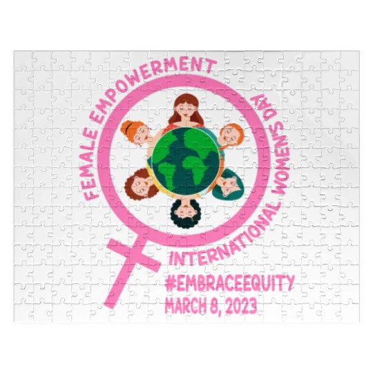International Women's Day: Empowerment Embrace Equ Jigsaw Puzzles