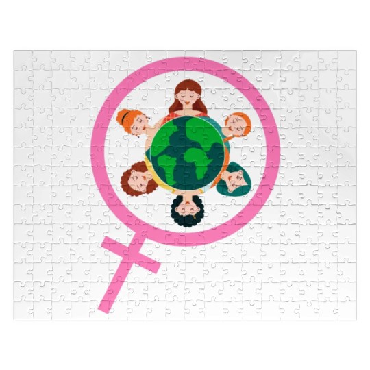 International Women's Day Embrace Equity Jigsaw Puzzles