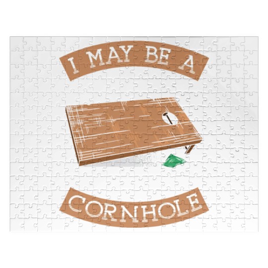 I'll Still Kick Your Butt At Cornhole Grandpa Jigsaw Puzzles