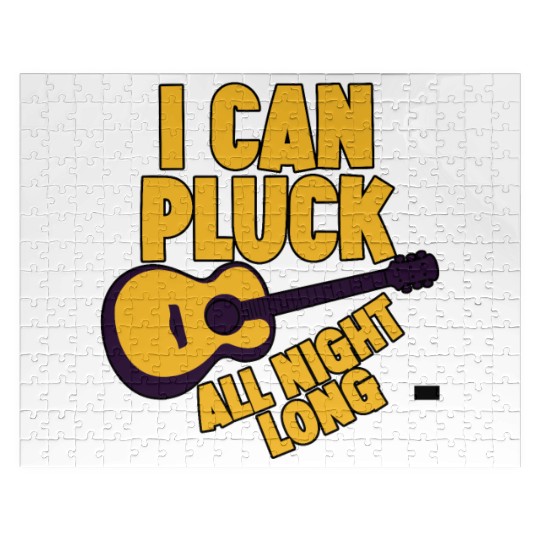 I Can Pluck All Night Long Jigsaw Puzzles