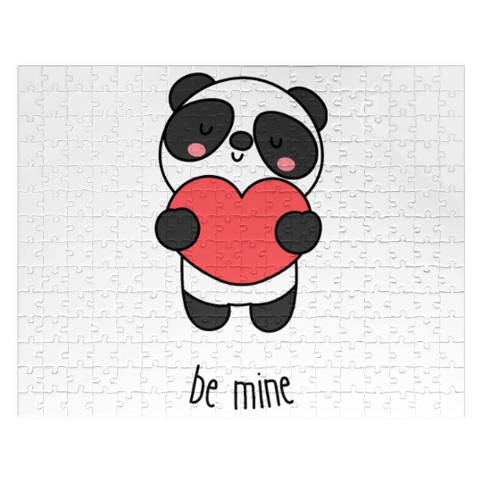 [Cute] Cute Panda Be Mind Baby Jigsaw Puzzles