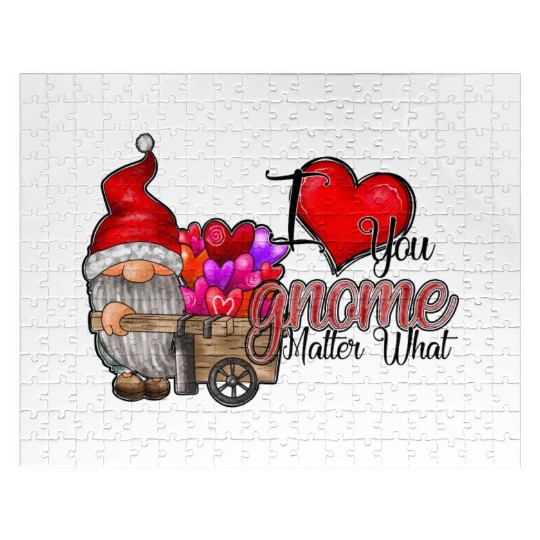 I Love You Gnome Matter What Jigsaw Puzzles