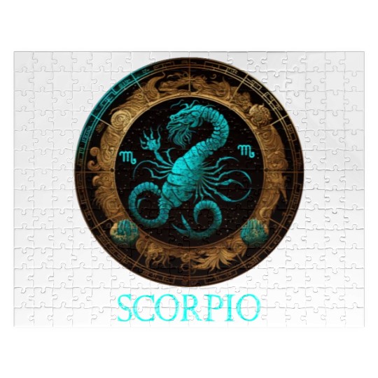 Embrace Your Scorpio Identity: Scorpio Pride Zodia Jigsaw Puzzles