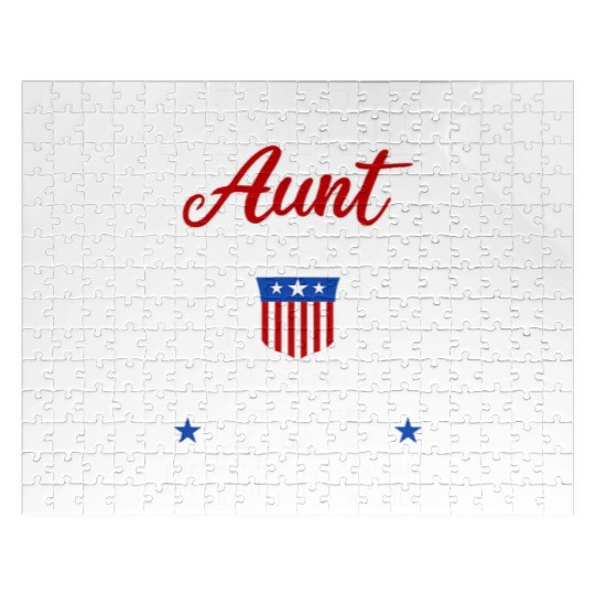 Proud US Coast Guard Aunt Jigsaw Puzzles