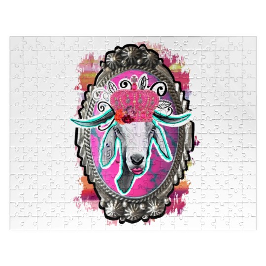 Goat Queen Jigsaw Puzzles