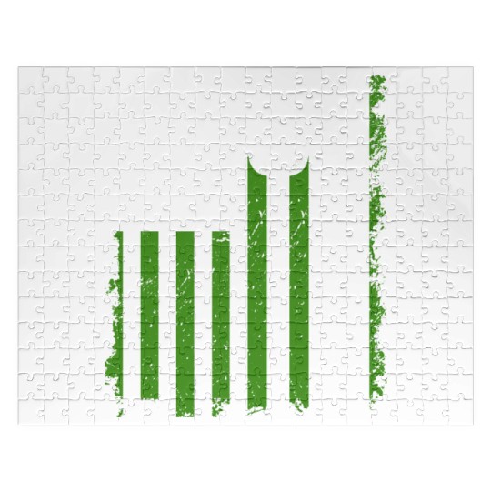 American Flag Patriotic Farmer Farming Jigsaw Puzzles