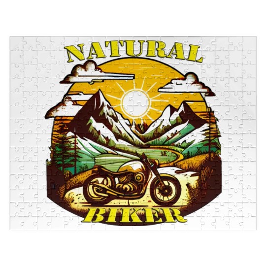 Natural Biker Jigsaw Puzzles