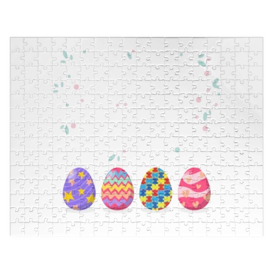 Autism Easter Egg Bunny Puzzle Awareness Jigsaw Puzzles