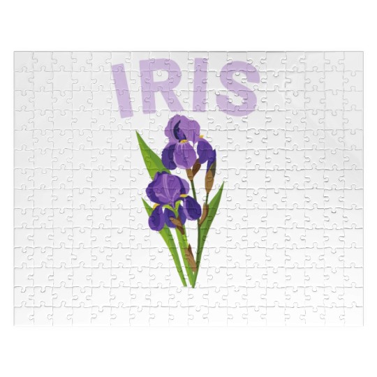 Flower Iris Whisperer Spring Gardener Plant lady Jigsaw Puzzles