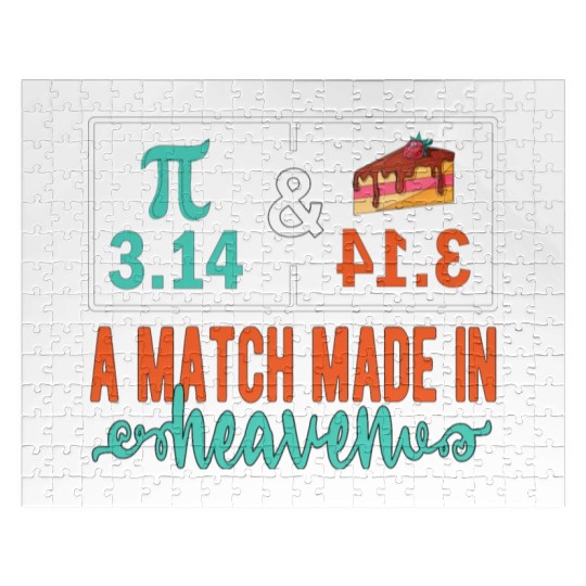 Discover Pi and Pie: A Match Made in Heaven, Math and Food Jigsaw Puzzles