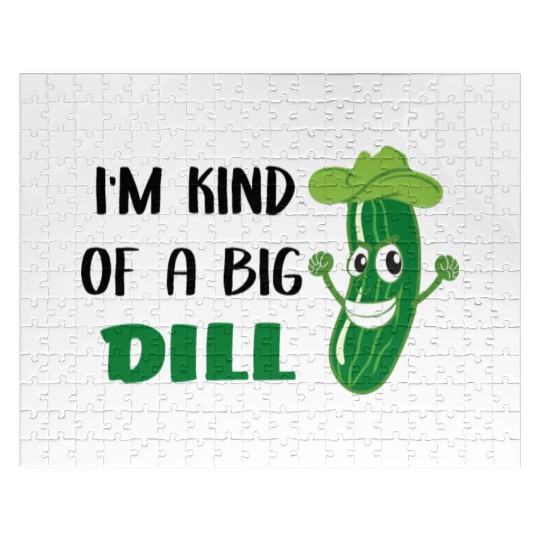 I'm Kind of a Big Dill Cute Pickle for Baby, Baby Jigsaw Puzzles