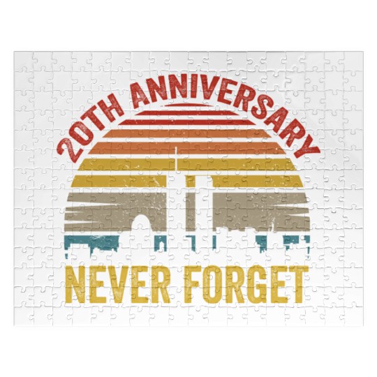Never Forget 9 11 20th Anniversary Jigsaw Puzzles