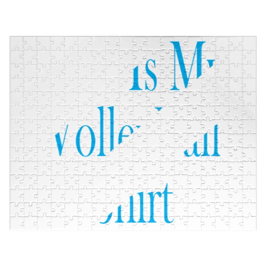 This Is My Volleyball Jigsaw Puzzles