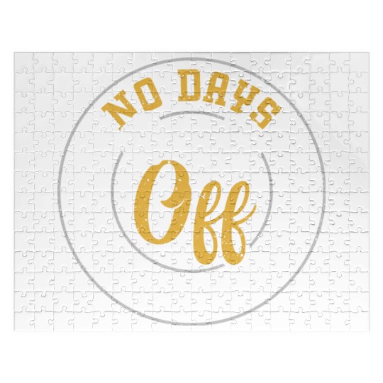 No Days Off - Gym Jigsaw Puzzles