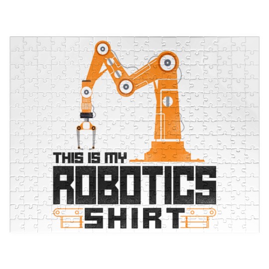 Robot Robotics Engineer Vintage Jigsaw Puzzles