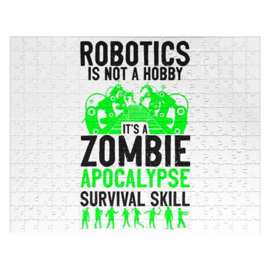 Robot Robotics Engineer Vintage Jigsaw Puzzles