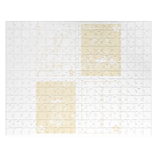 Cottagecore Tarot Cards Fungi Frog Goblincore Jigsaw Puzzles