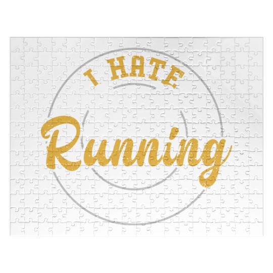I Hate Running - Gym Jigsaw Puzzles
