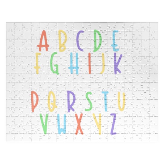 ABC Elemeno Kindergarten Teacher Back to School Jigsaw Puzzles