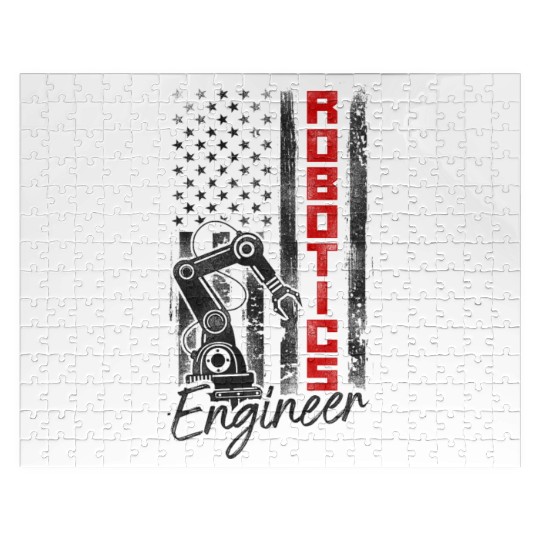 Robot Robotics Engineer American Jigsaw Puzzles