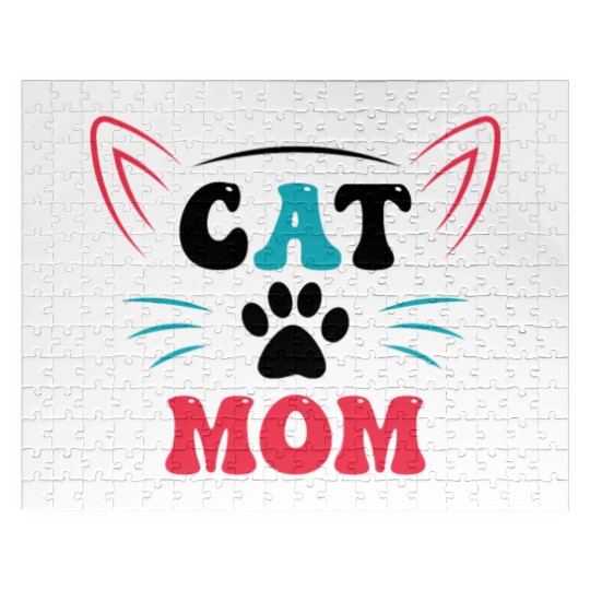 Cat Mom Jigsaw Puzzles