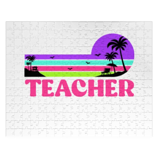 Preschool teacher off school vacation duty teacher Jigsaw Puzzles