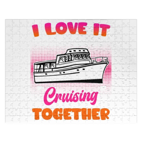 Cruising together cruise ship holiday spring break Jigsaw Puzzles