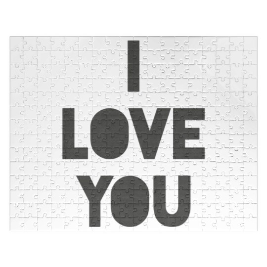 I love you. Jigsaw Puzzles