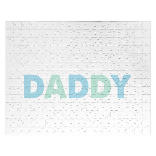 Promoted to daddy 2024 daddy to be Jigsaw Puzzles
