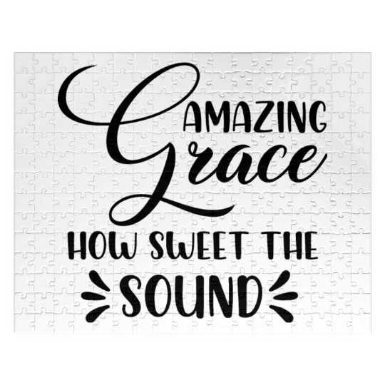Amazing Grace How Sweet The Sound Jigsaw Puzzles