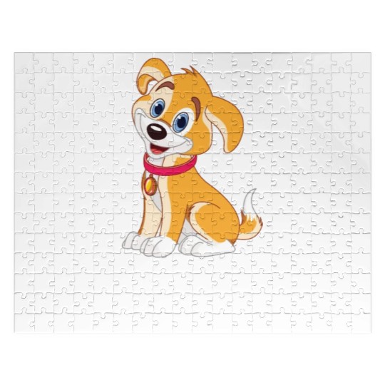 I Love My Puppy Jigsaw Puzzles