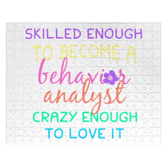 Behavior Analyst Graduate Jigsaw Puzzles