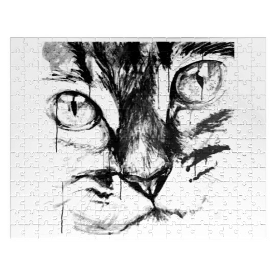 cat face Jigsaw Puzzles