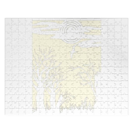 outdoor nature design, wilderness Jigsaw Puzzles