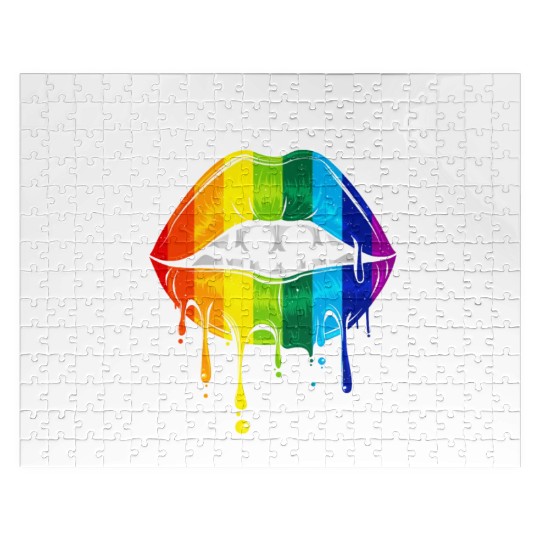 Kiss me i`m Proud - Pride Diversity Jigsaw Puzzles