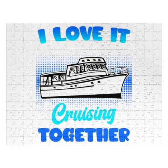 Cruising together cruise ship holiday spring break Jigsaw Puzzles