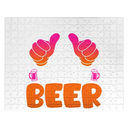 This girl needs a beer vacation Spring Break Jigsaw Puzzles