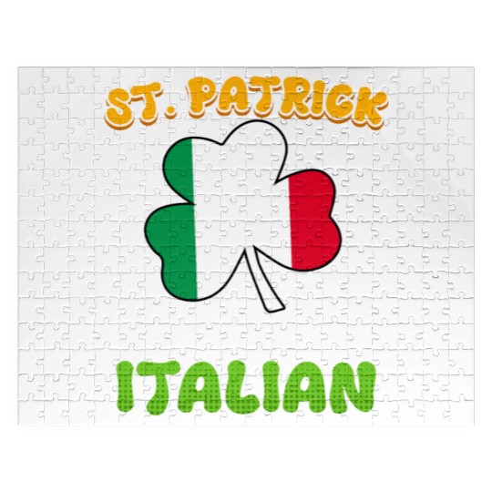 St. Patrick was Italian St. Patrick's Day Jigsaw Puzzles