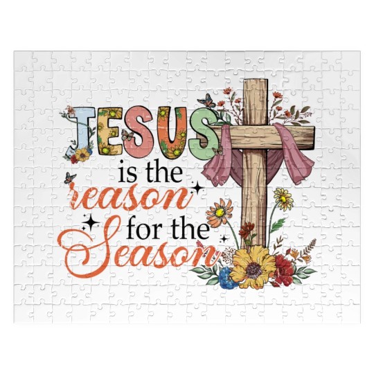 Jesus Is The Reason For The Season Jigsaw Puzzles