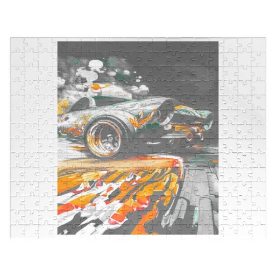 Car Muscle Car Vintage Retro classic car Jigsaw Puzzles