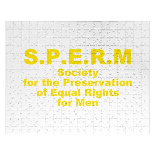 S.P.E.R.M. Society For The Preservation Of Equal Jigsaw Puzzles