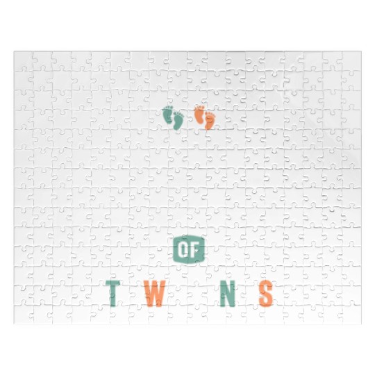 Dad of Twins Funny New Daddy To Be Expecting 2023 Jigsaw Puzzles