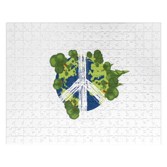Earth Day Everyday Nature Lover Climate Change Jigsaw Puzzles