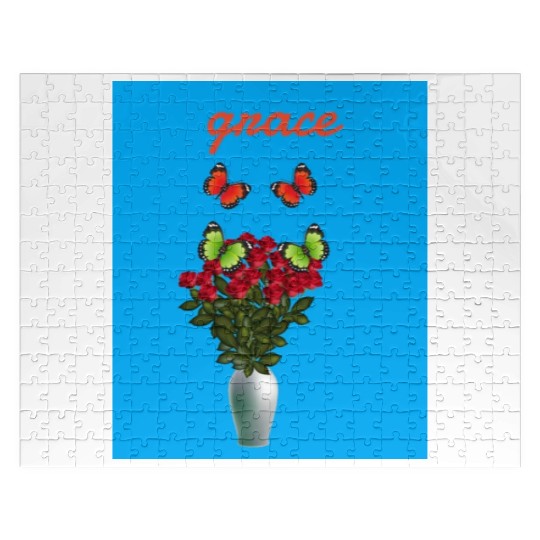 beautiful butterflies and flowers Jigsaw Puzzles