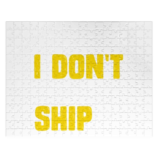 I don't give a ship cruise vacation spring break Jigsaw Puzzles