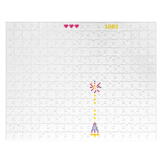 1982 Birtday Retro Gamer Pixel Born in the 80s Jigsaw Puzzles