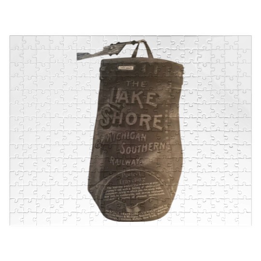 Lakeshore and Michigan shore train Jigsaw Puzzles