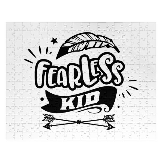 Fearless kid Jigsaw Puzzles