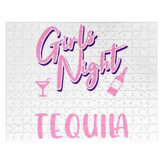 Girls night out I bring the tequila Spring Break Jigsaw Puzzles